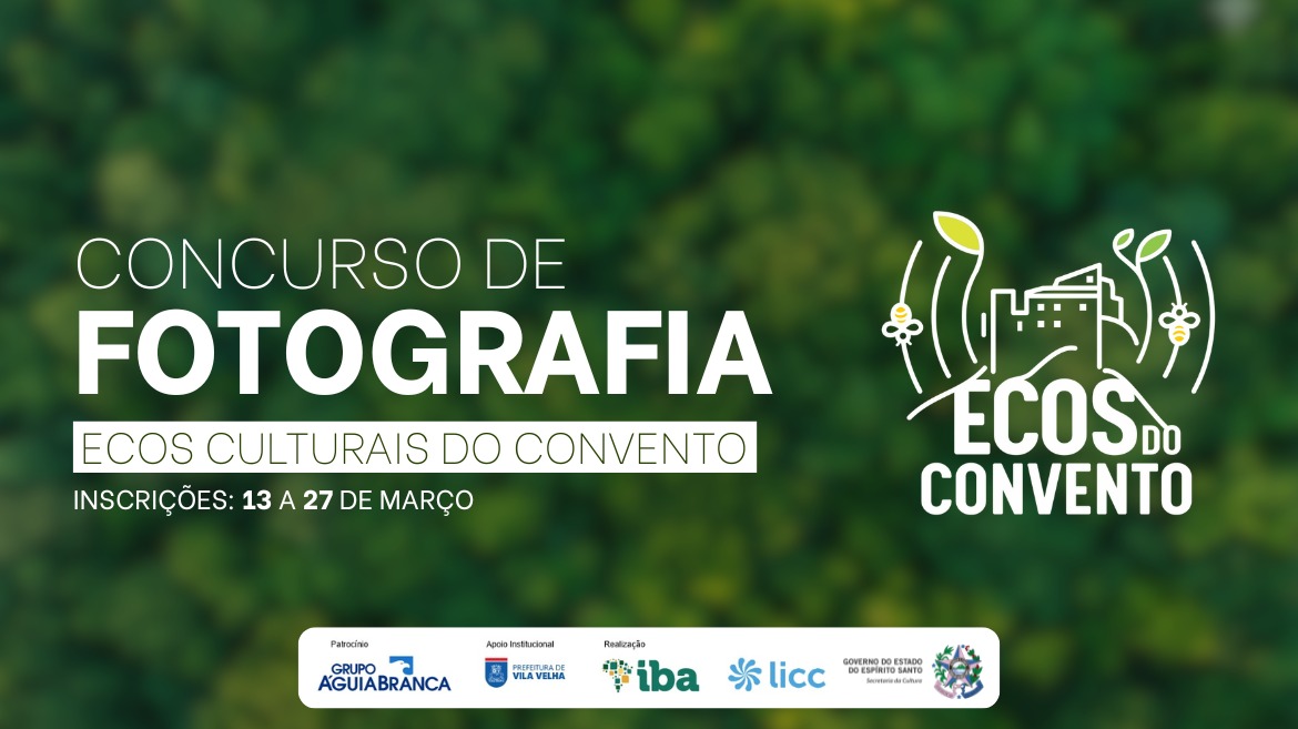 Ecos Culturais do Convento lança concurso de fotografia e abre inscrições para fotógrafos